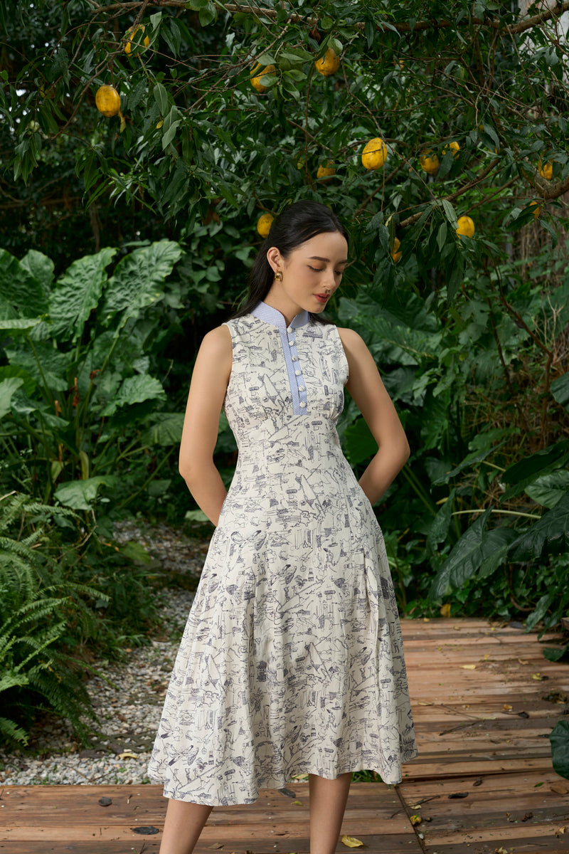 Journee Pleated Dress