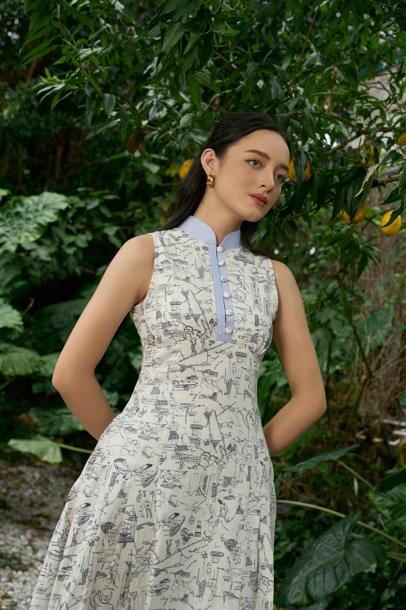 Journee Pleated Dress