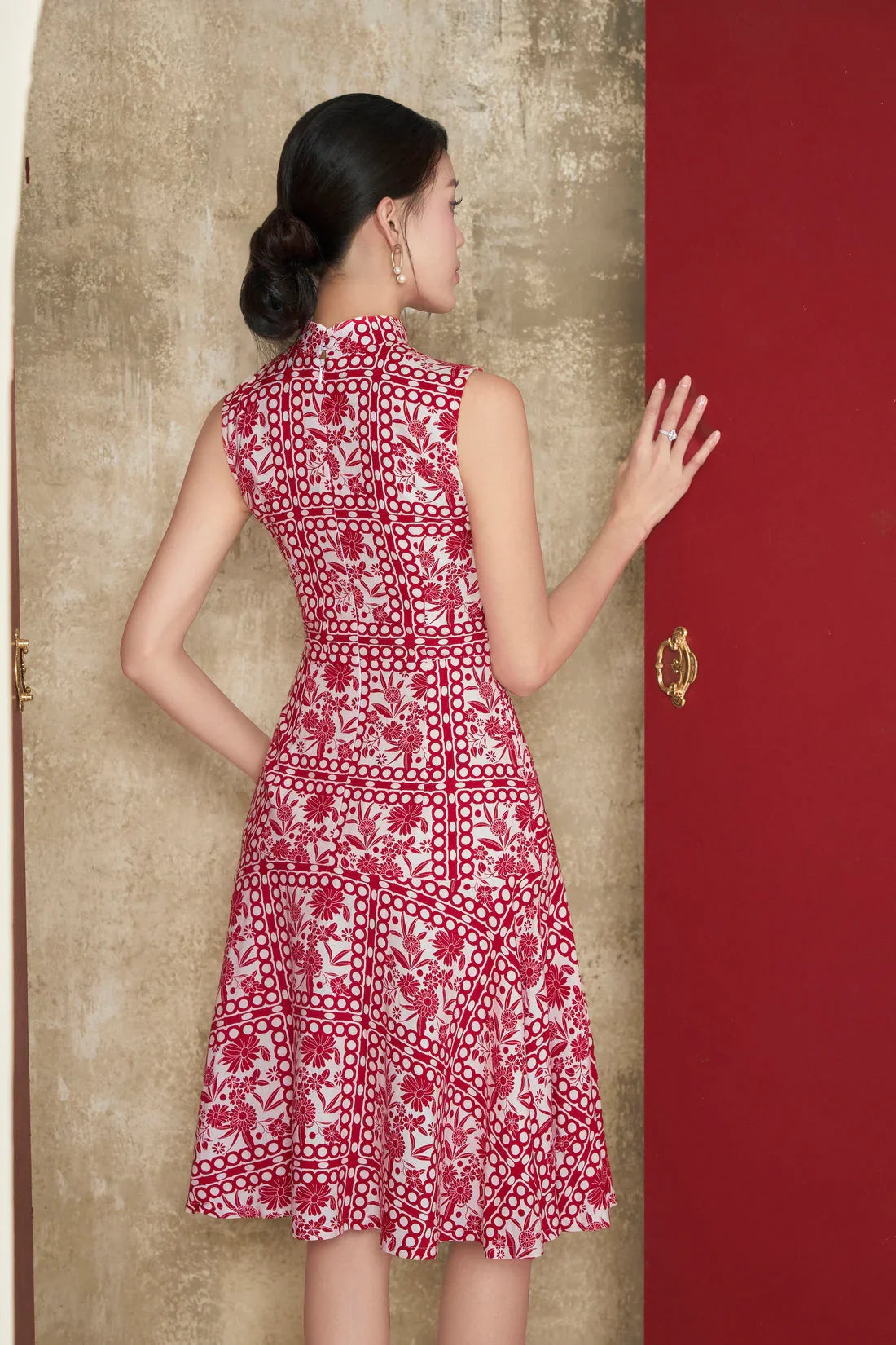 Hua Red Dress Joli Pretty