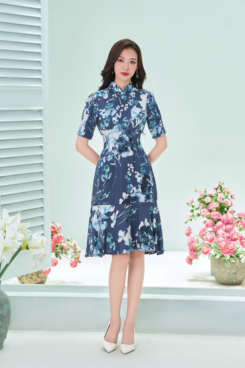 Nora Ruffle Dress