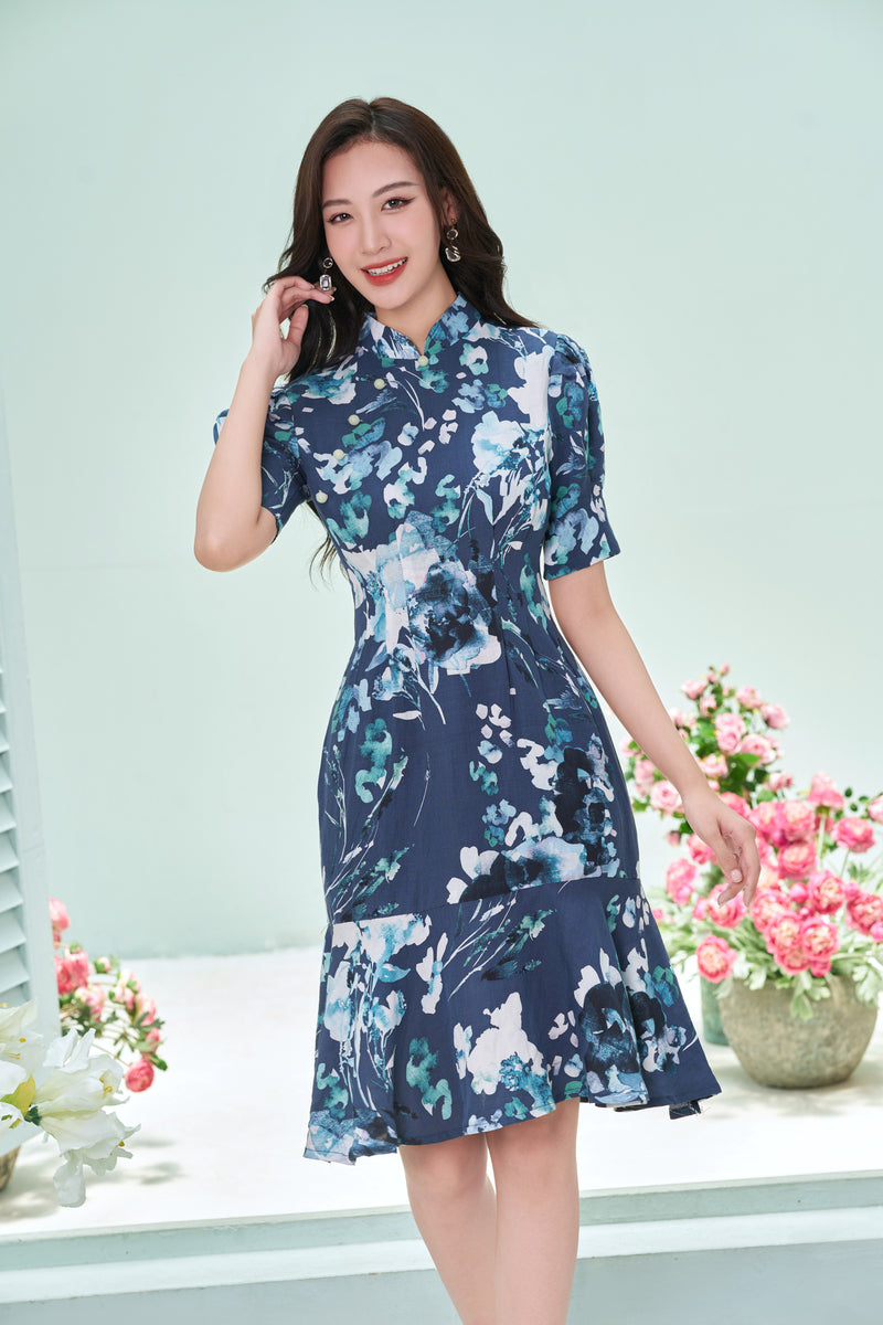 Nora Ruffle Dress