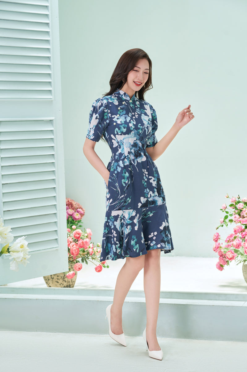 Nora Ruffle Dress