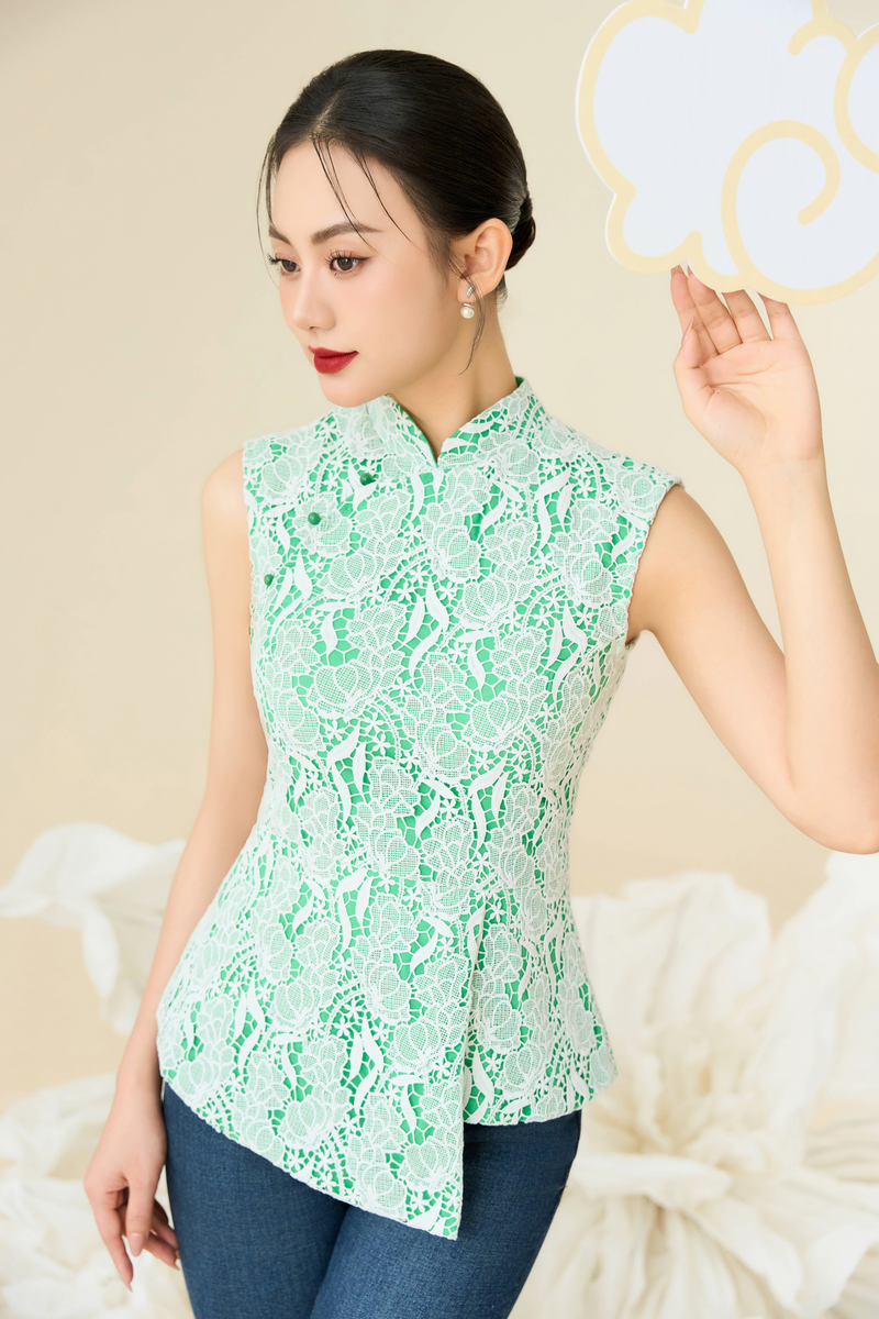 Ash Lace Peplum
