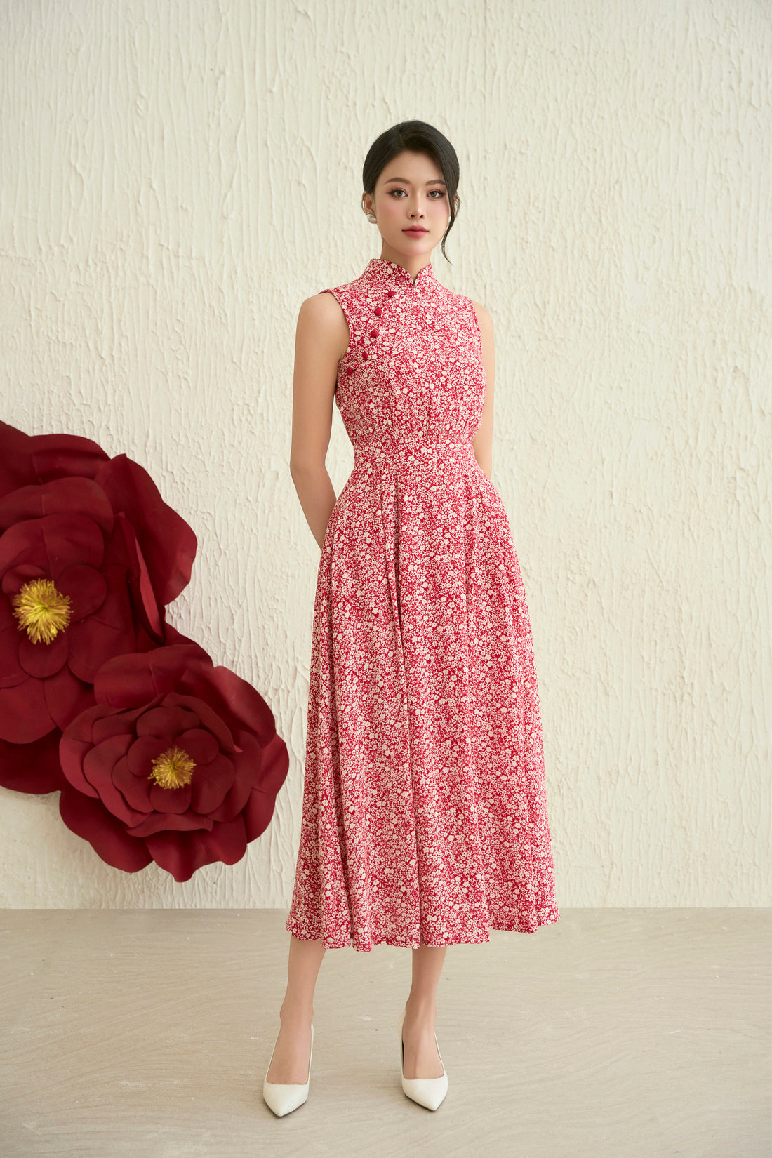 Millie Pleated Dress