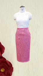 Tweed Midi Skirt Joli Pretty