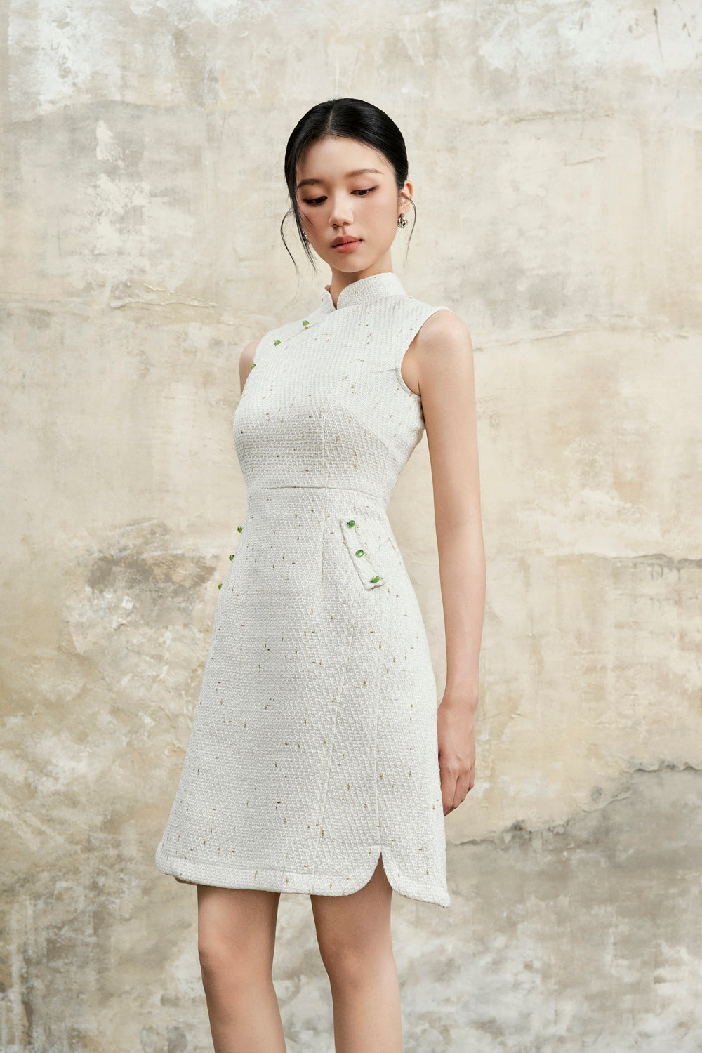 Cleo Tweed Dress
