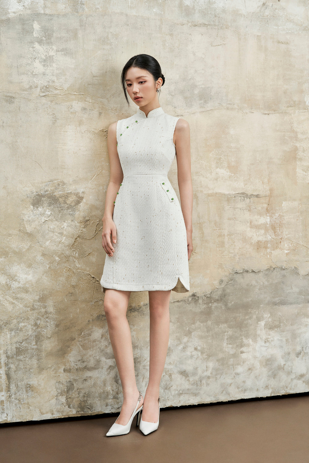 Cleo Tweed Dress