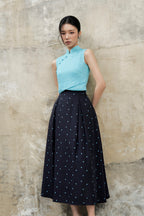 Yves Crop Top in Tiffany