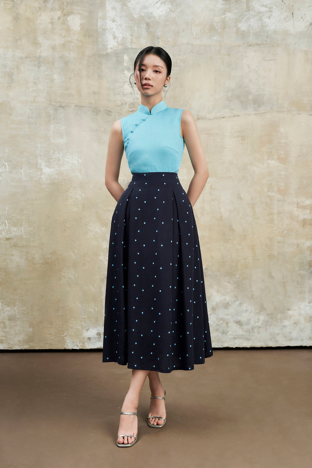 Gaia Polka Skirt