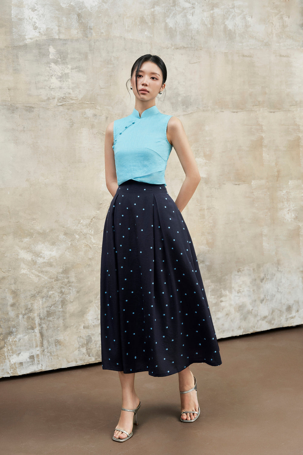 Gaia Polka Skirt