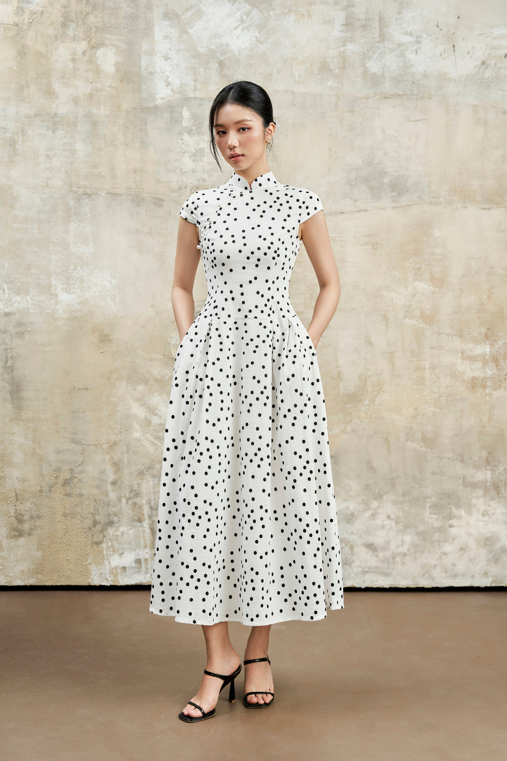 Jana Polka Dress