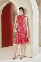 Paisley Coral Dress Joli Pretty