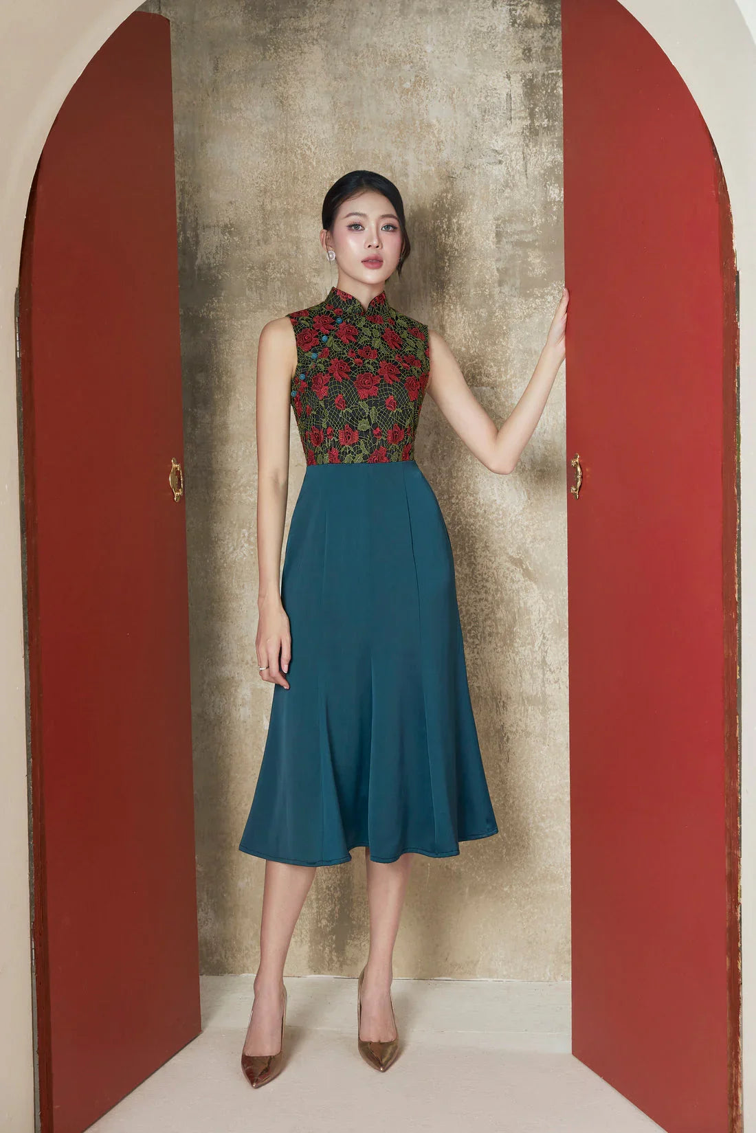 Rosie Mermaid Lace Dress Joli Pretty