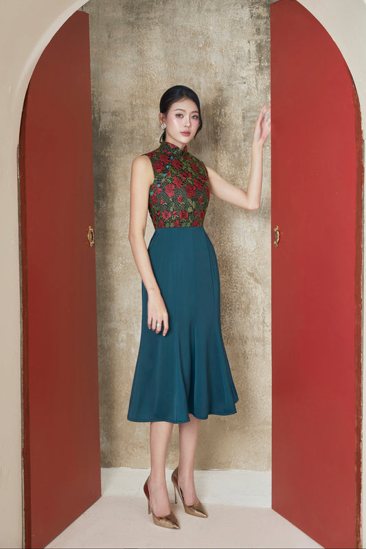 Rosie Mermaid Lace Dress