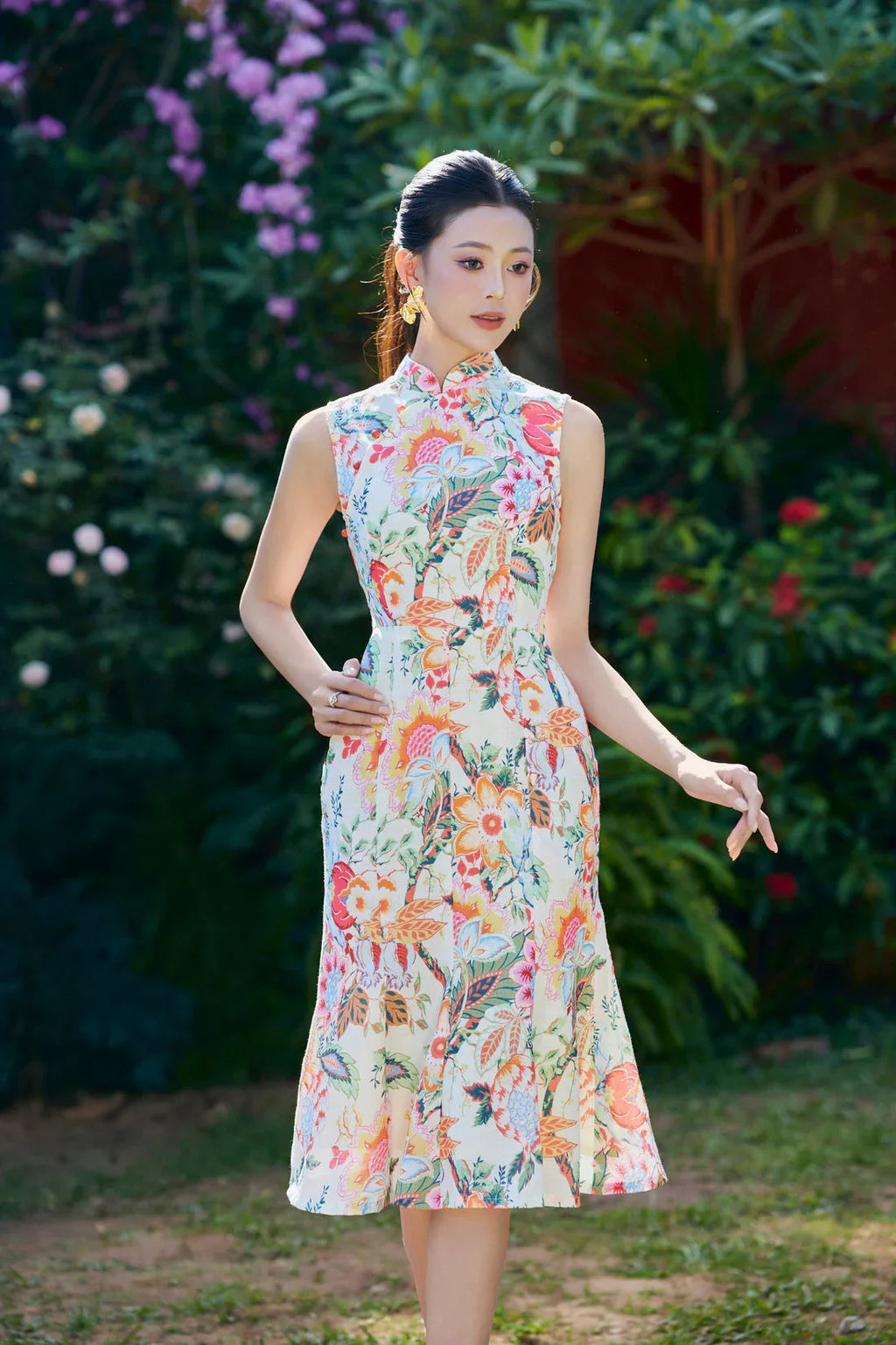 Jardin Batik Dress Joli Pretty
