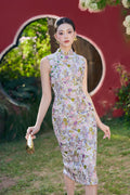 Lavender Jacquard Dress Joli Pretty