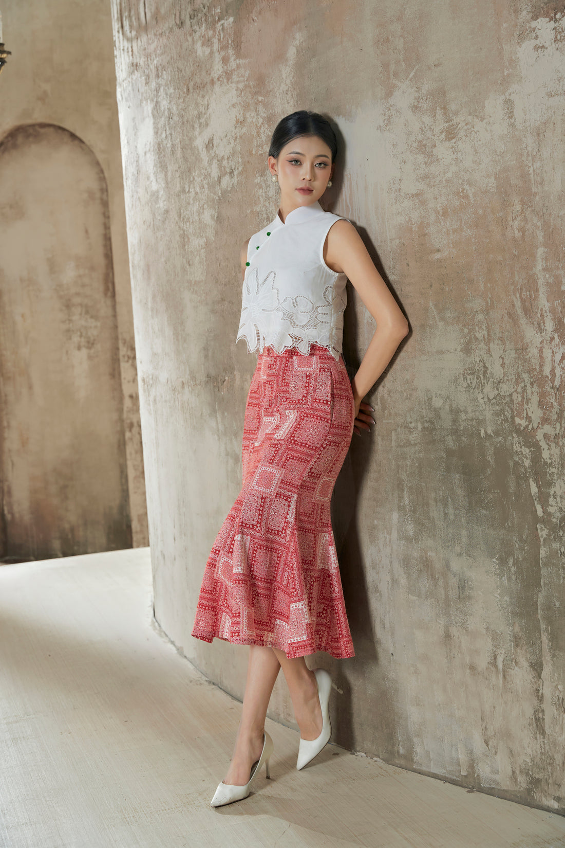 Aria Mermaid Skirt Set