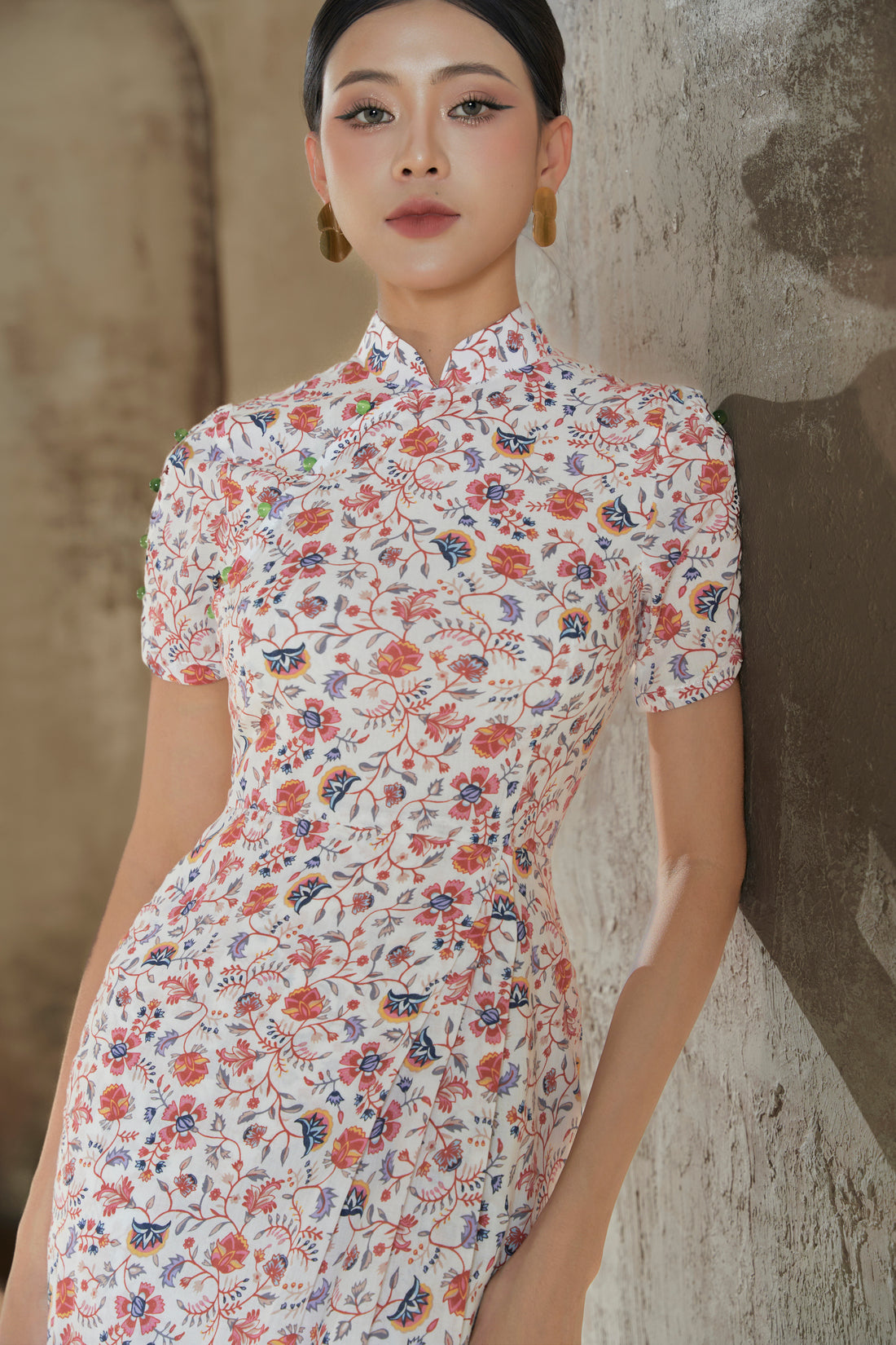 Hana Batik Wrap Dress