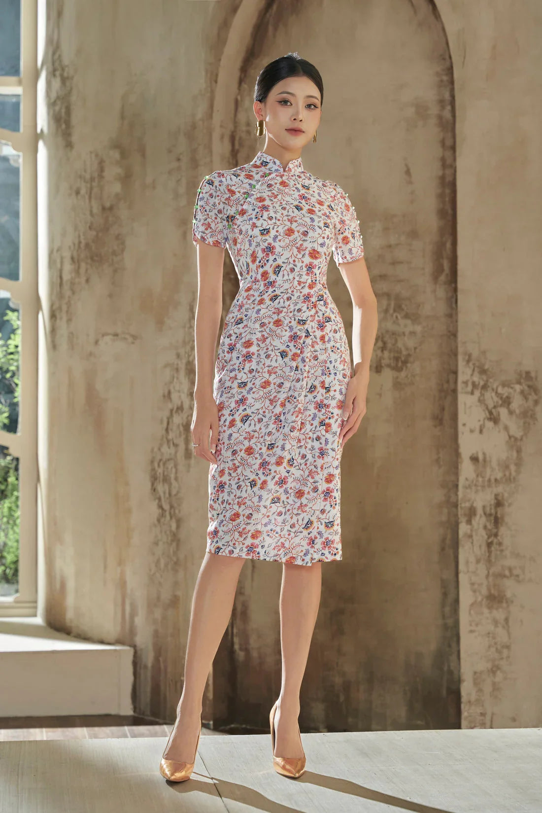 Hana Batik Wrap Dress Joli Pretty