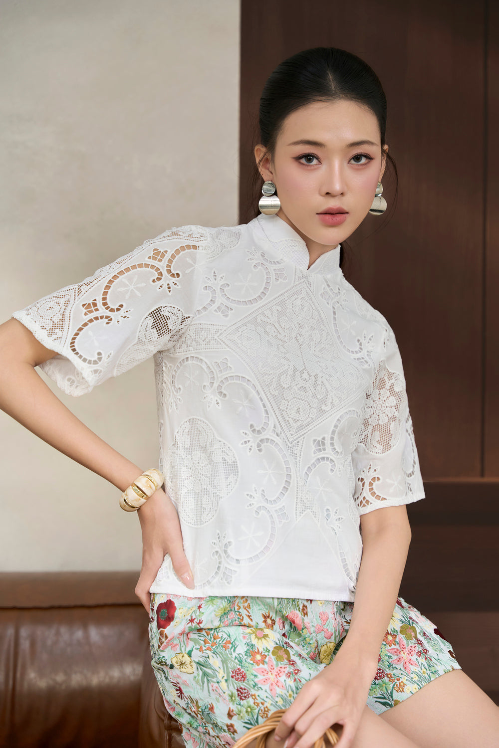 Norah Embroidered Blouse