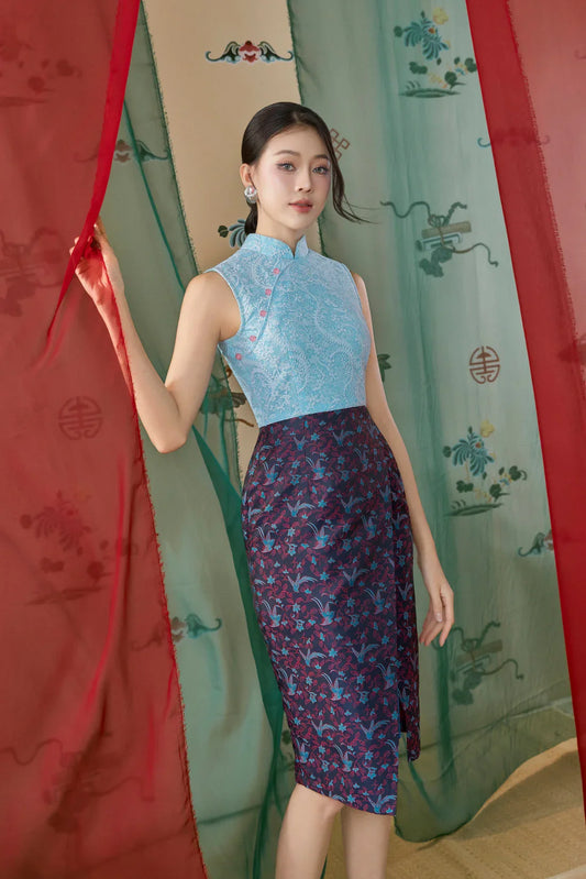 Solé Sky Blue Lace Dress Joli Pretty