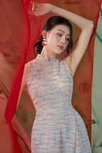 Elle A-line Tweed Dress Joli Pretty