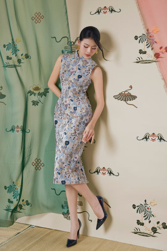 Fluer Jacquard Dress