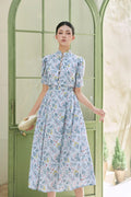 Light Pleated Midi Skirt Set Joli Pretty