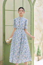 Light Pleated Midi Skirt Set Joli Pretty