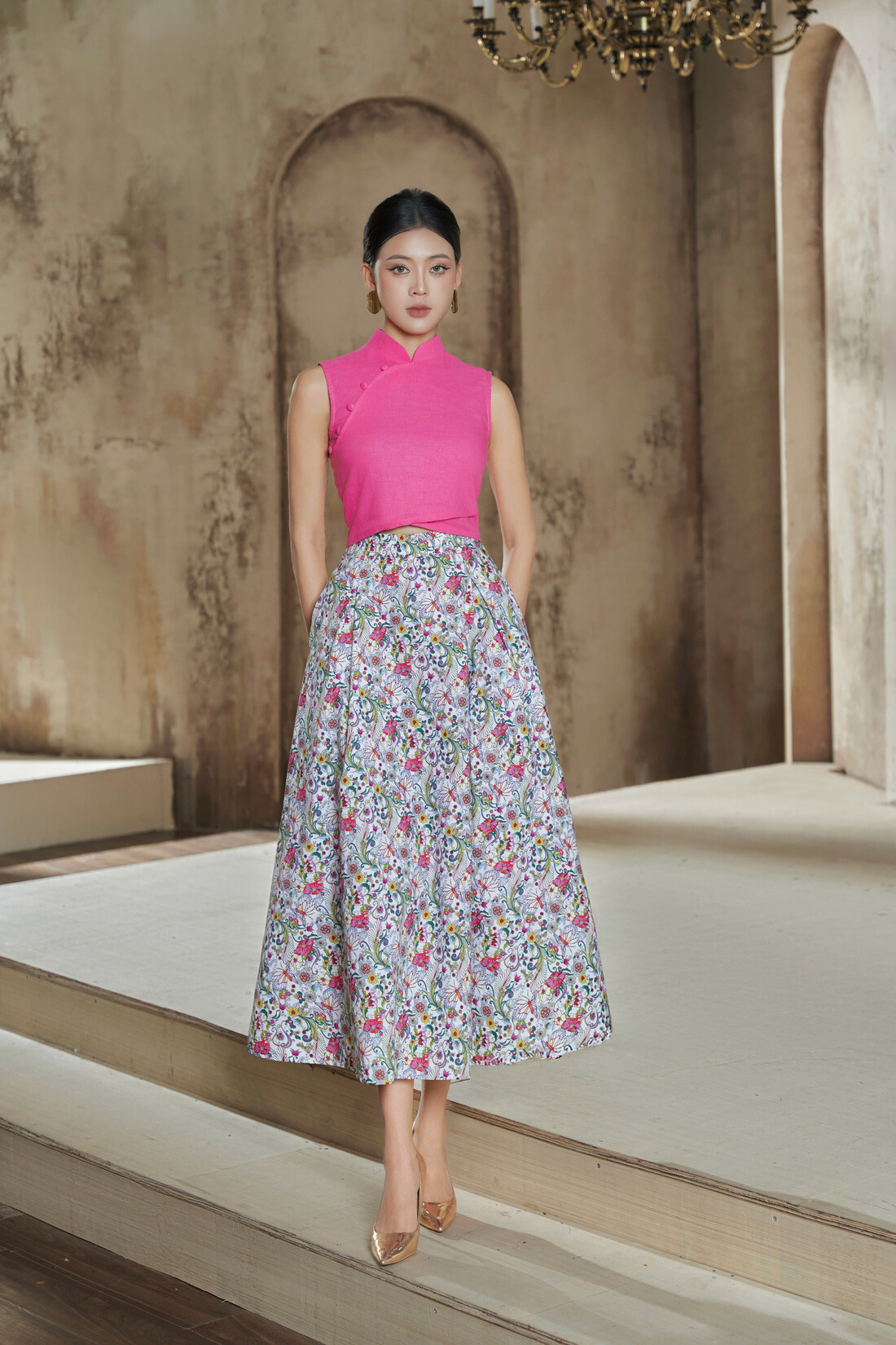 Elin Crop Top Set v.2