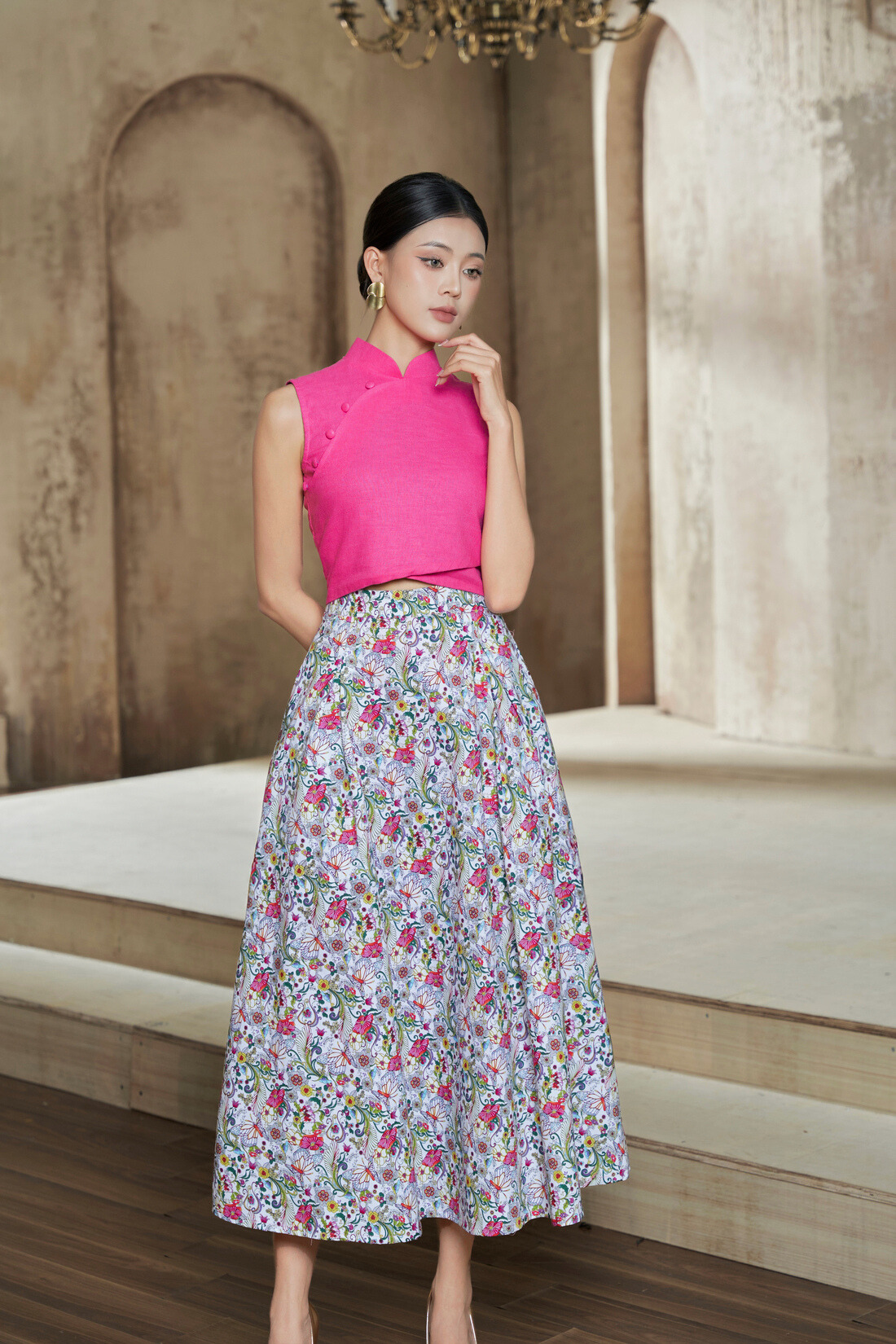 Elin Crop Top Set v.2