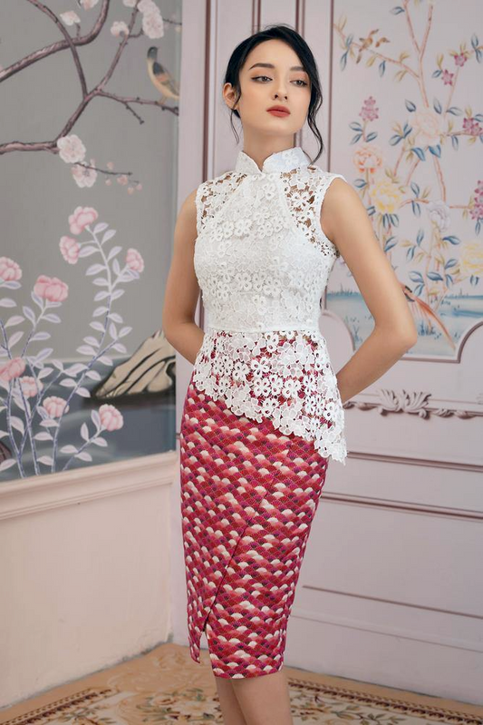 Seigaiha skirt