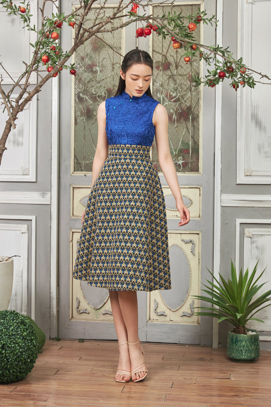 Nicole High Waist Dress